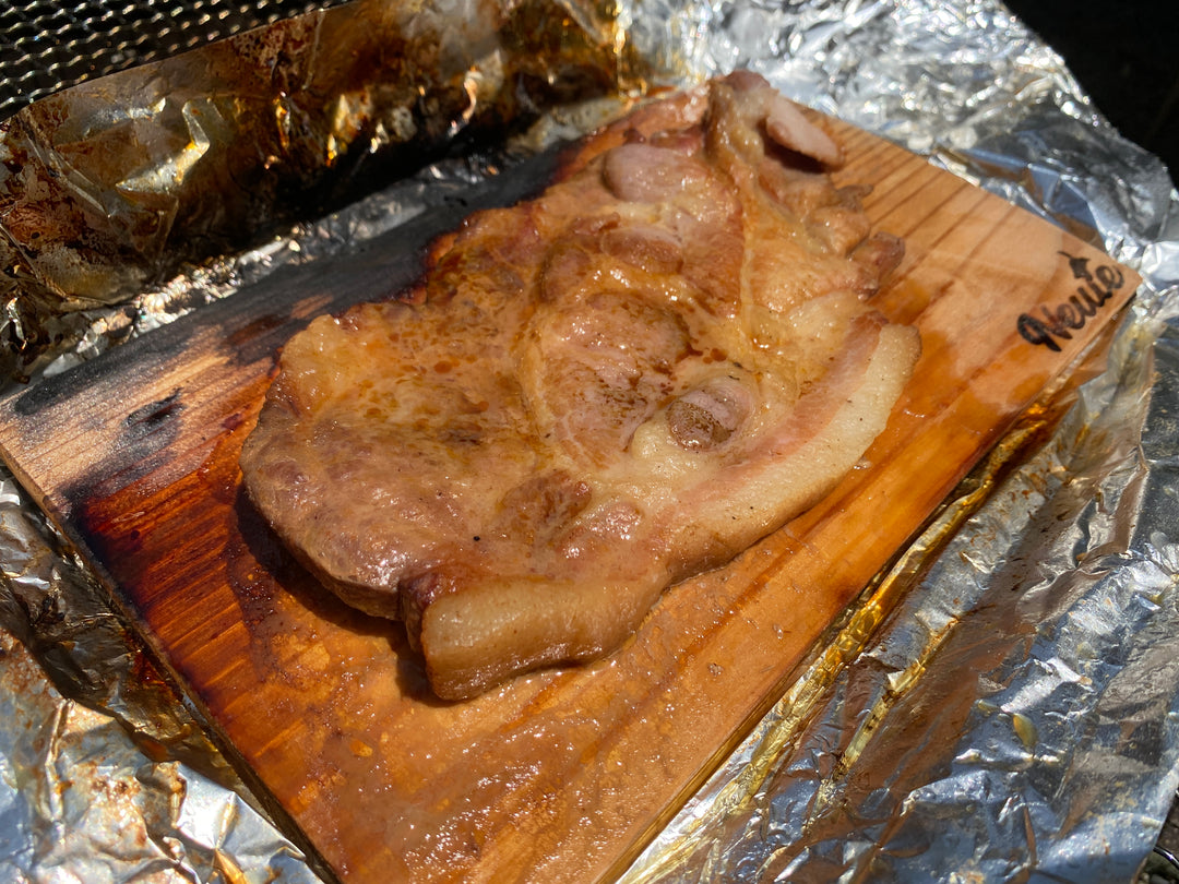 豚肉の燻製焼き